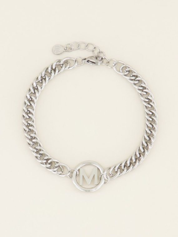 My Jewellery – Armband Chunky Initials Silver