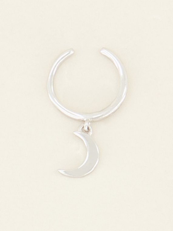 My Jewellery – Ear cuff hangend maantje (goud of zilver)