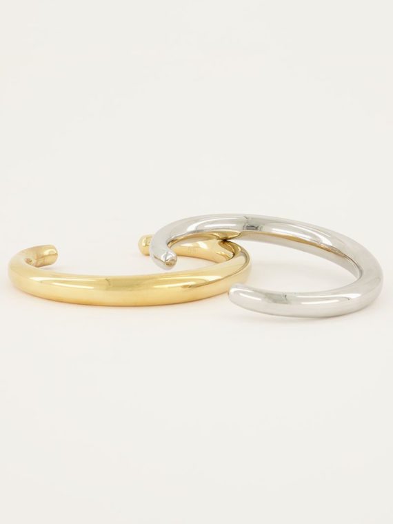 My Jewellery – Bangle minimalistisch breed (zilver of goud)