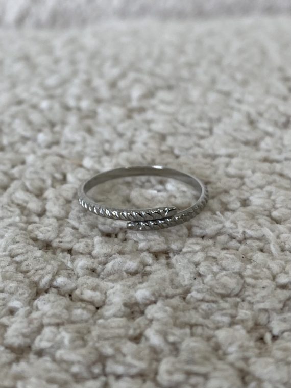 My Jewellery – Mix ring met structuur (zilver)