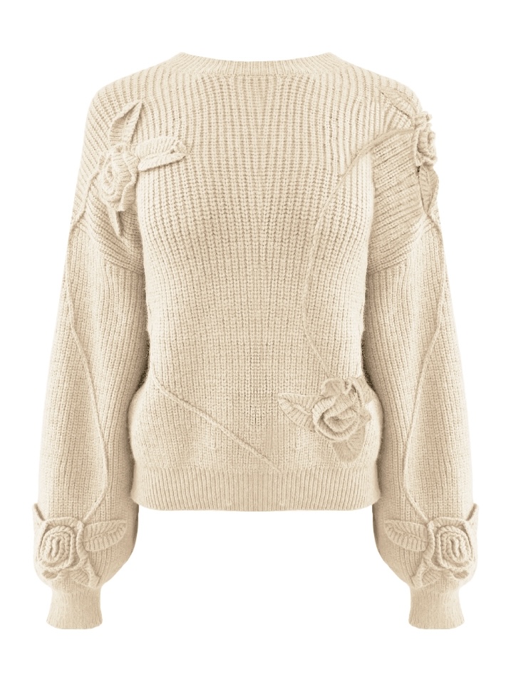 Bloem sweater – Beige